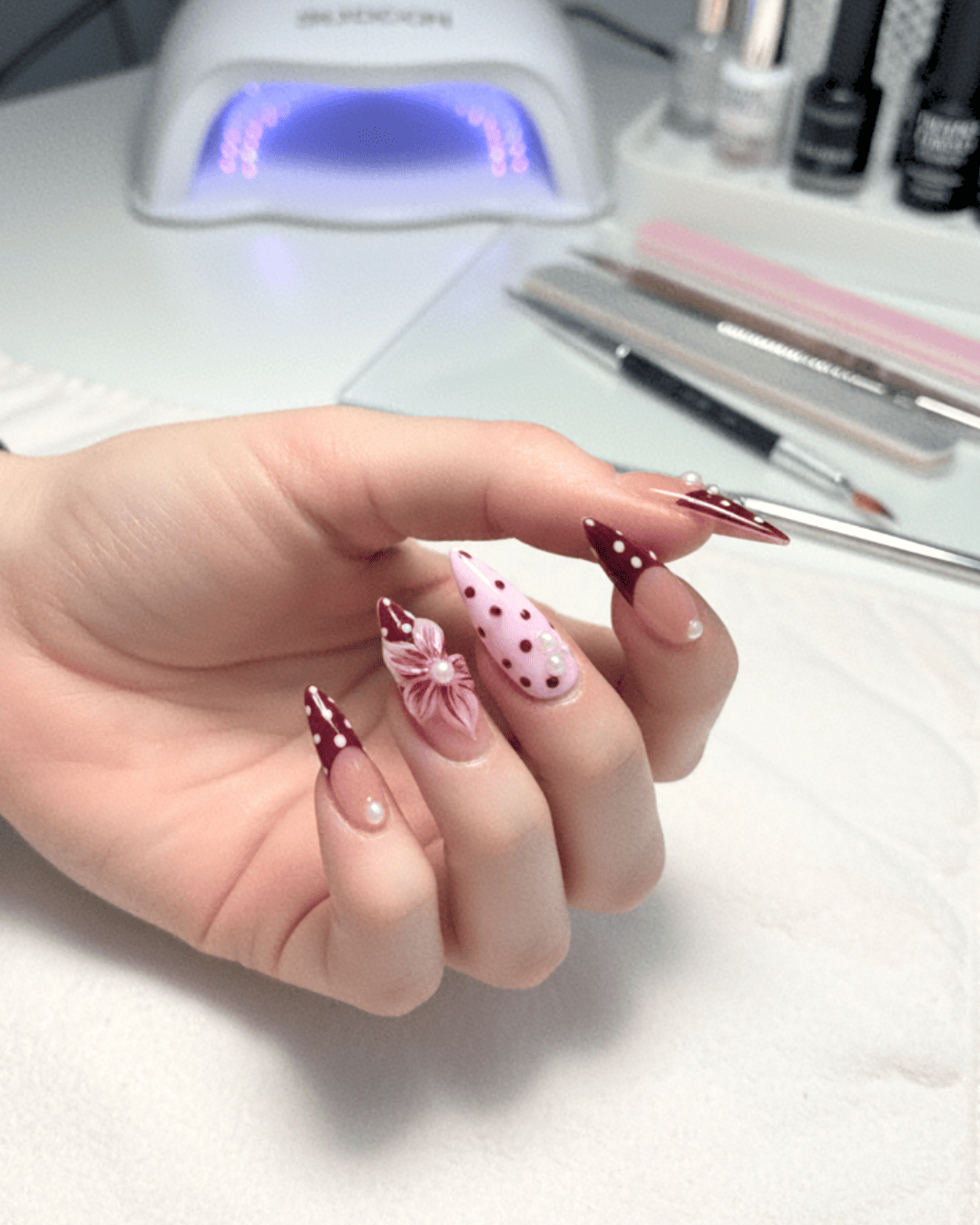 Pedicure at Bling Nails & Spa York PA